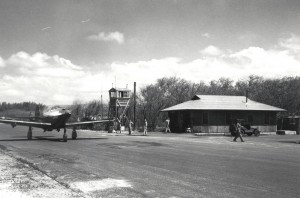 Historic photo of Haleiwa Field taken in 1943