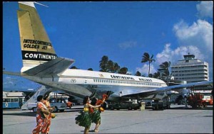 Photo of a Continental Airlines aircraft