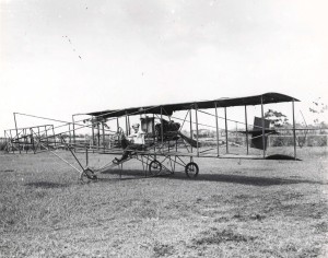 Photo of Didier Masson's early aircraft