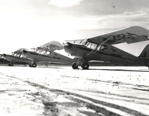 Photo of a Gambo Flying School aircraft in 1939
