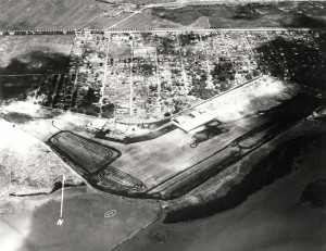 1941 aerial photo of John Rodgers Airport