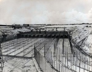 Runway construction at Hickam Field, 1940.