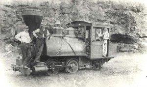 Late 1880s, Kilauea Railroad.    