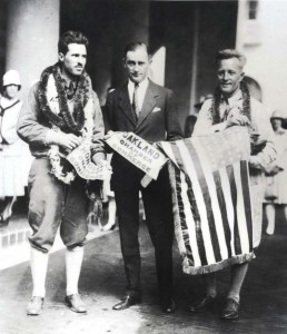 Ernest Smith and Emory Bronte were treated like heroes after their July 15, 1927 flight. Smith later became an executive of Trans World Airways and Bronte joined the Navy and went on to command three naval air stations and an island in the Admiralty group before becoming an executive at C. Brewer and Company in Honolulu.  