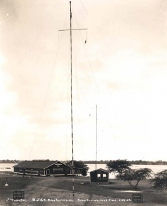 Main antenna radio station at Luke Field, June 26, 1924.   