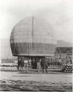 Observation Balloons at Fort Kamehameha, c1920-1924.    