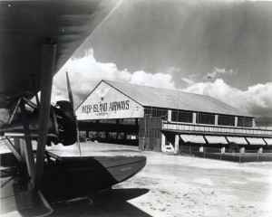 Inter-Island Airways at John Rodgers Airport, 1930s.  