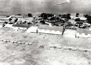 Luke Field, October 30, 1930. On right are Keystone LB-5 bombers. On left are Thomas Morse O-19 observation planes.   