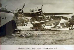 Pan American Yankee Clipper and China Clipper, 1939.    