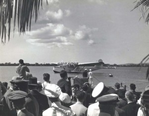 Pan American China Clipper in Honolulu     