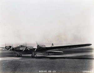 Boeing XB-15, c1930s.   