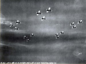 A-12 Formation over Oahu September 18, 1939.
