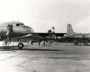 Hickam Air Transport Command Terminal, 1945.   