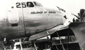 C-54 Island of Oahu at John Rodgers Airport, 1940s.  