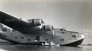 Pan American No. 18 at Keehi Lagoon Seadrome, 1940s.  