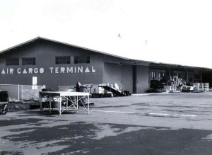 Air Cargo Terminal, Hilo Airport, 1950s.