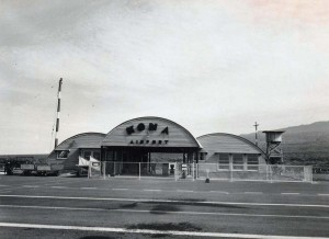 Kona Airport, Hawaii, 1950.