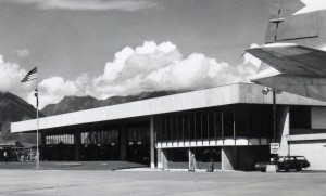 Kahului Airport, 1950s.
