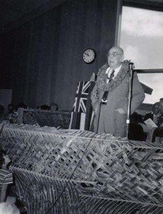 Dedication of Molokai Airport, July 6, 1957.