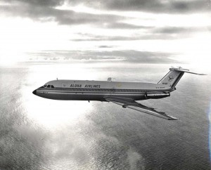 Aloha Airlines BAC 1-11 Alohajet, 1966.