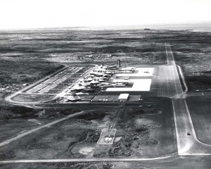 Keahole Airport, Kailua Kona, Hawaii, 1970s.