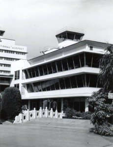 Honolulu International Airport Restaurant, 1970s. 