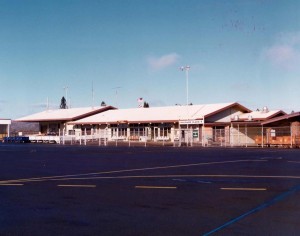 Molokai Airport, Molokai, January 12, 1976.  