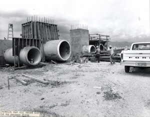Reef Runway Construction, Honolulu International Airport, 1975