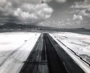Reef Runway Construction, Honolulu International Airport, February 24, 1976.