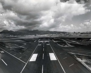 Runway 26, Honolulu International Airport, February 24, 1976.