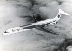 Hawaiian Airlines McDonnell Douglas DC-9 Super 80, 1980.  