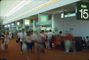 Central Concourse, Honolulu International Airport, 1987.
