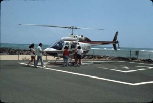 Ala Wai Heliport, Honolulu, 1985.