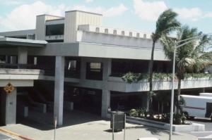 International Arrivals Building, Honolulu International Airport, 1990s.  