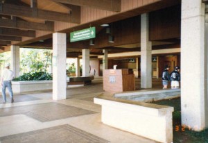 Lihue Airport Terminal, Kauai, March 27, 1991.   