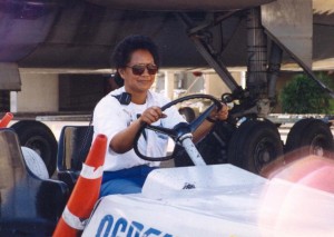 Ramp activity at Honolulu International Airport, 1994.