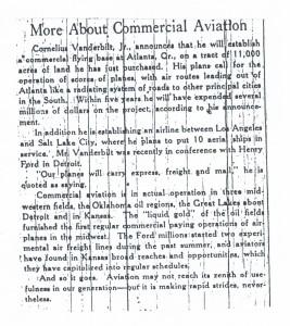 More About Commercial Aviation, 9-13-1925