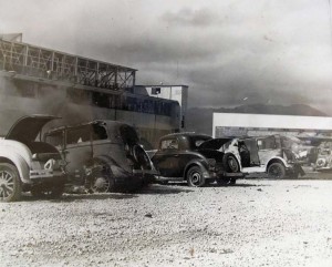 Kaneohe Naval Air Station, December 7, 1941.