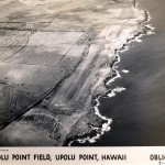 Aerial view of Upolo Field taken in 1944