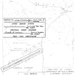 Master Plan of Kamuela Airport drafted in 1947