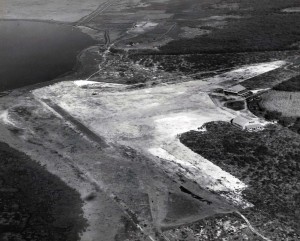 Aerial view of John Rodgers field 1928