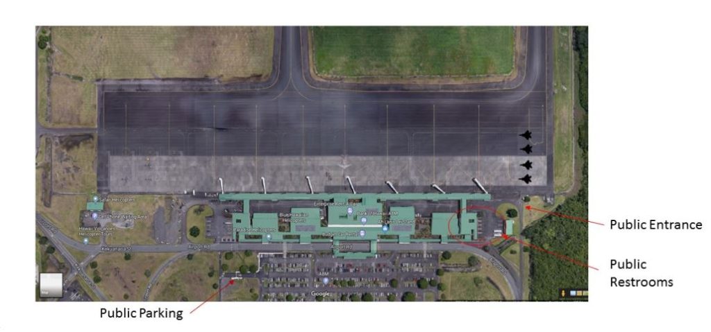 The Hawaii Air National Guard will be operating from Hilo International Airport on Nov. 1 to Nov. 3 and will host a public viewing of their aircrafts