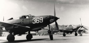 P-390 aircraft at Bellows Field, 1943.