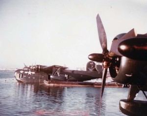 PB2Y-3s at John Rogers Airport Seaplane Port, February 1945.