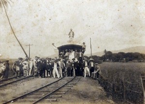 Early Railroad in Hawaii.    