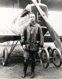 Early Hawaii aviator Army Capt. John Curry, 1917. Capt. Curry surveyed Oahu to select suitable facilities for the 6th Aero Squadron and decided on Ford Island since it had excellent approaches and plenty of water for landings and takeoffs.    