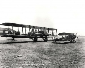 Martin Bomber and MB 3A, Honolulu, March 29, 1924.