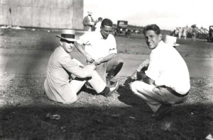 Dole Derby organizer James B. Dole at Wheeler Field, August 17, 1927. 