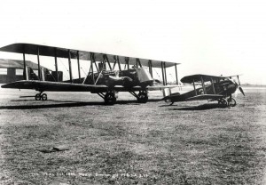 U.S. Army Air Corps Martin Bomber & MB 34A, Schofield Barracks, March 29, 1924     