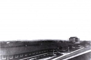 Observation Balloon Hangar at Fort Kamehameha, c1920-1924.    